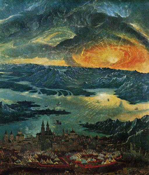 Alexanderschlacht, Detail, Albrecht Altdorfer